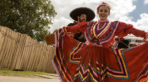 Mexicaanse landschap decoratie